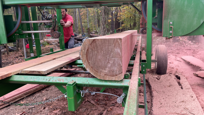 The Green Machine Saw Mill